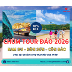 COMBO BIỂN ĐẢO 2N1Đ  (CÔN ĐẢO - HÒN SƠN - NAM DU)