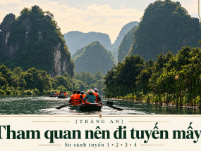 [TRÀNG AN] Tham quan nên đi tuyến mấy? So sánh tuyến 1, 2, 3 và gợi ý lịch trình