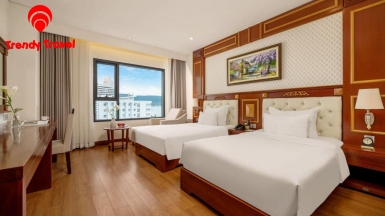 DLG Hotel Đà Nẵng – Khách sạn đối diện biển Mỹ Khê, giá từ 2.300.000 đồng