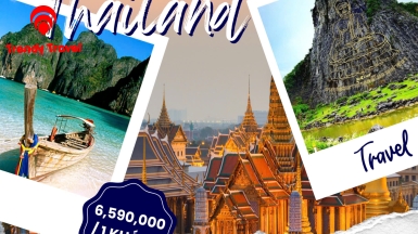 TOUR THÁI LAN 5N4Đ- VƯƠNG QUỐC CHÙA VÀNG  