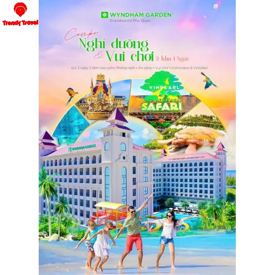 COMBO WYNDHAM GARDEN 3N2Đ