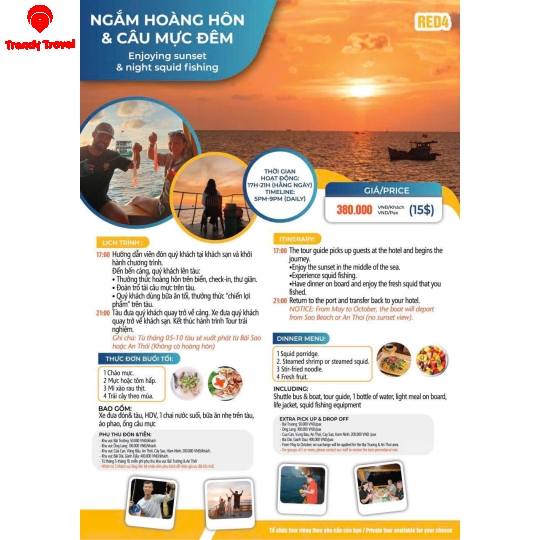 TOUR CÂU MỰC - PHÚ QUỐC