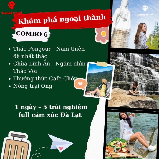 TOUR GHÉP TRONG NGÀY - ĐÀ LẠT