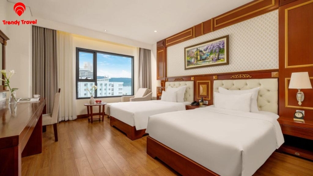 DLG Hotel Đà Nẵng – Khách sạn đối diện biển Mỹ Khê, giá từ 2.300.000 đồng