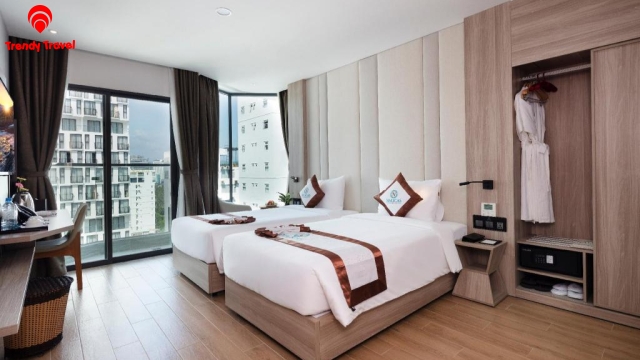 Nalicas Hotel Nha Trang – Khách sạn 4 sao gần biển, phòng Suite giá 1.475.000 đồng