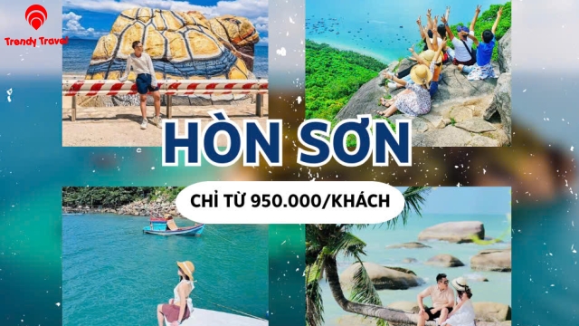 COMBO BIỂN ĐẢO 2N1Đ  (CÔN ĐẢO - HÒN SƠN - NAM DU)