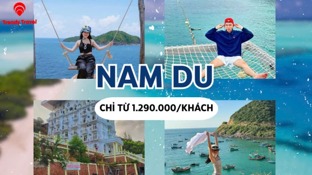 COMBO BIỂN ĐẢO 2N1Đ  (CÔN ĐẢO - HÒN SƠN - NAM DU)