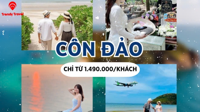 COMBO BIỂN ĐẢO 2N1Đ  (CÔN ĐẢO - HÒN SƠN - NAM DU)
