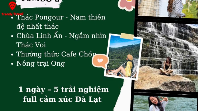 TOUR GHÉP TRONG NGÀY - ĐÀ LẠT